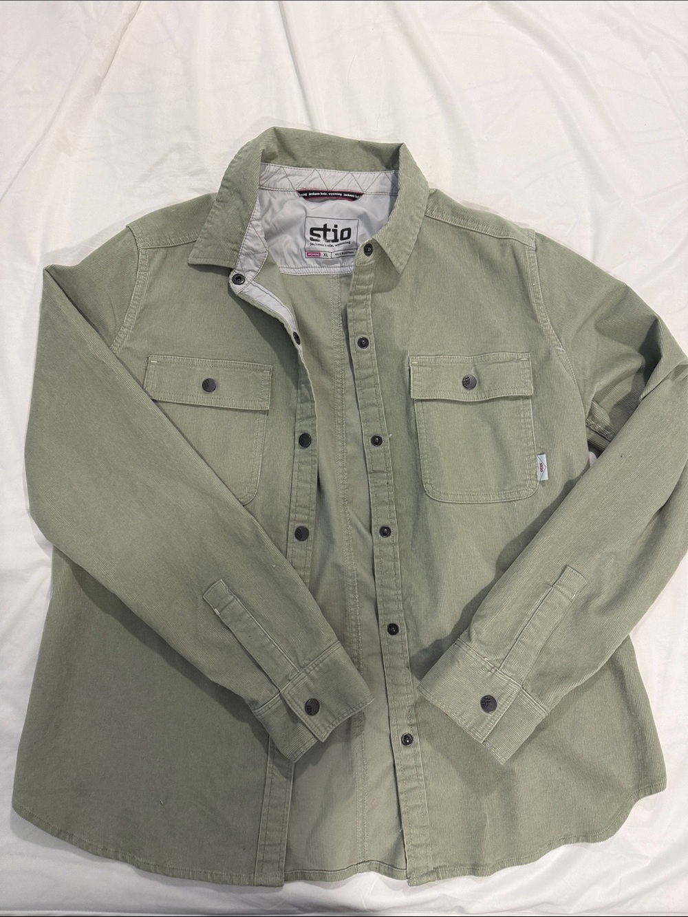 Stio Women’s Saratoga Cord Shirt XL